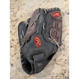 Rawlings THE BULL Pro leather Baseball Glove LHT  HRB125 12.5"   EUC   B3